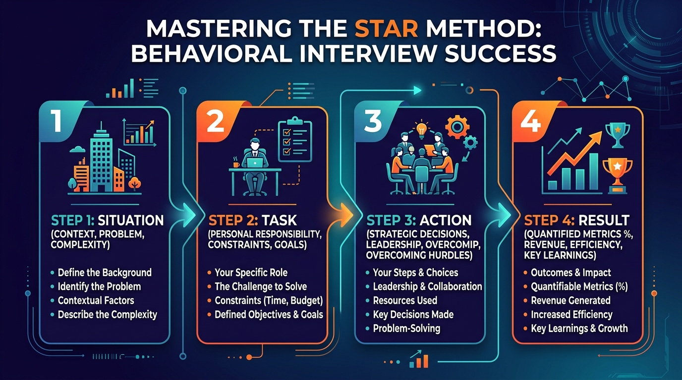 Behavioral Bank: 100+ STAR Method Structured Answers for Top Tech & Corporate HR